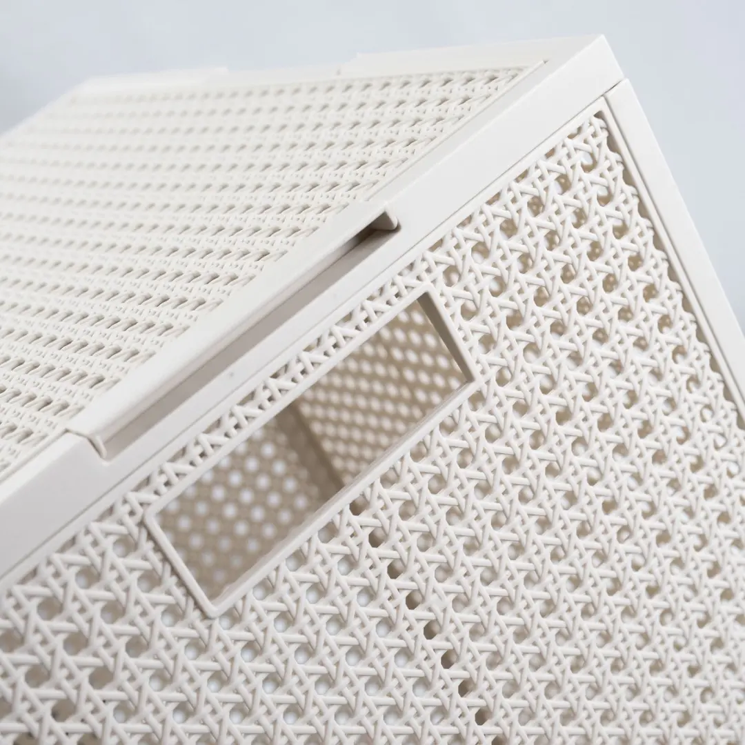 Curver Kaya Wasmand met deksel 60L - 2 Stuks - Wit - afbeelding 6 van 6