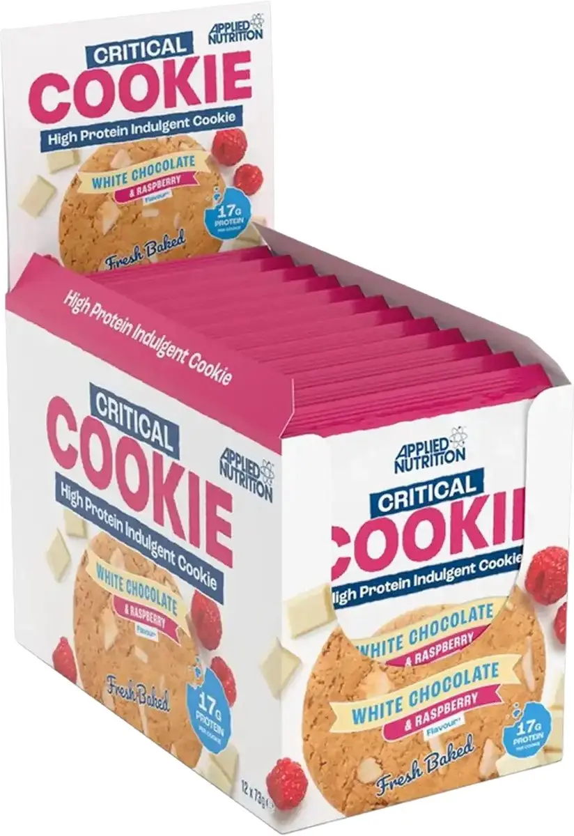 Applied Nutrition Critical Cookie Eiwit Snacks 12x73g