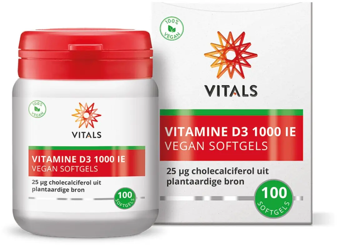 Vitals Vitamine D3 1000 IE