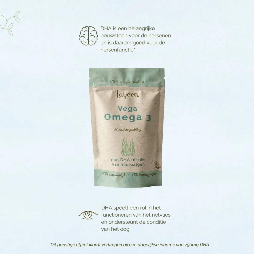 Laveen Vega Omega 3 Softgels 30 Stuks - Plantaardig
