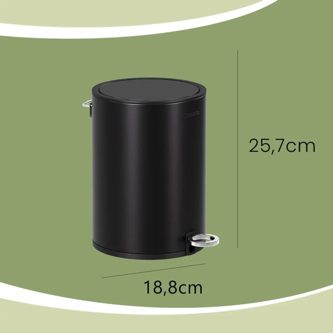 Songmics Cosmetica Bak 3L - Zwart