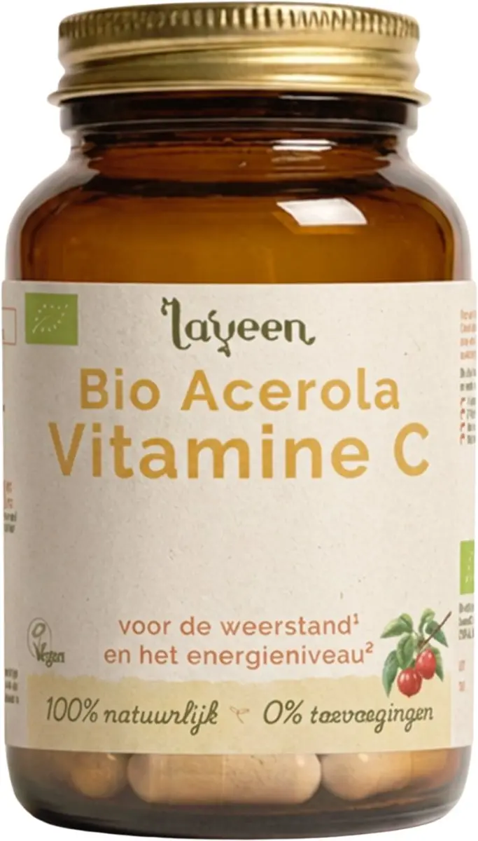 Laveen Vitamine C BIO Acerola 60 Vegan Capsules