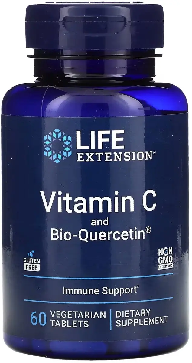 Life Extension Vitamine C Bio-Quercetin Phytosome 60 Tabletten