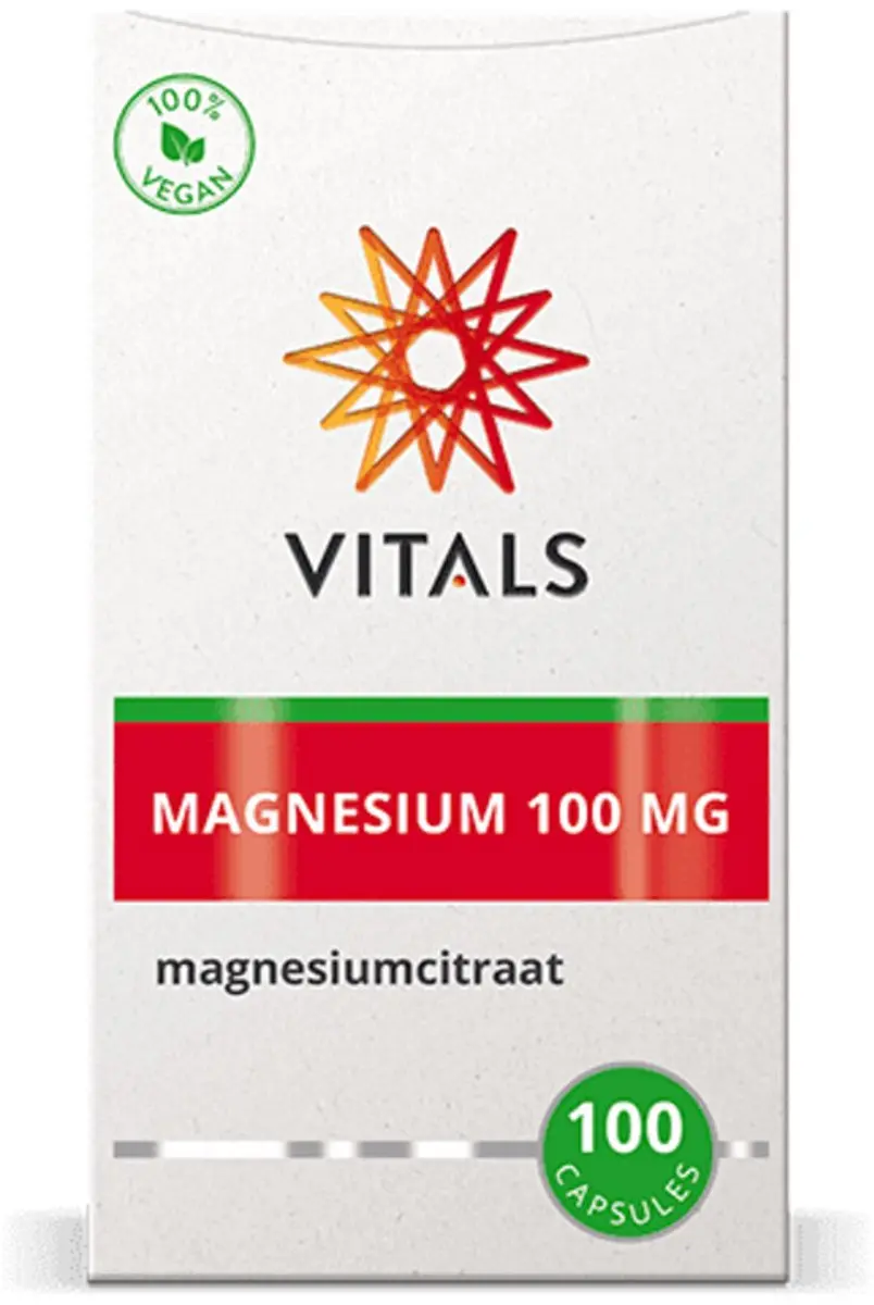 Vitals Magnesium 100mg