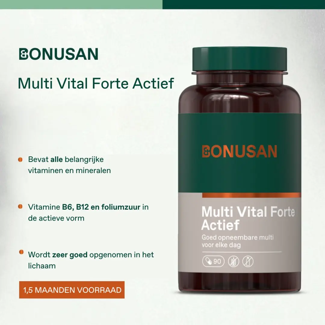 Bonusan Multi Vital Forte Actief 90 Capsules