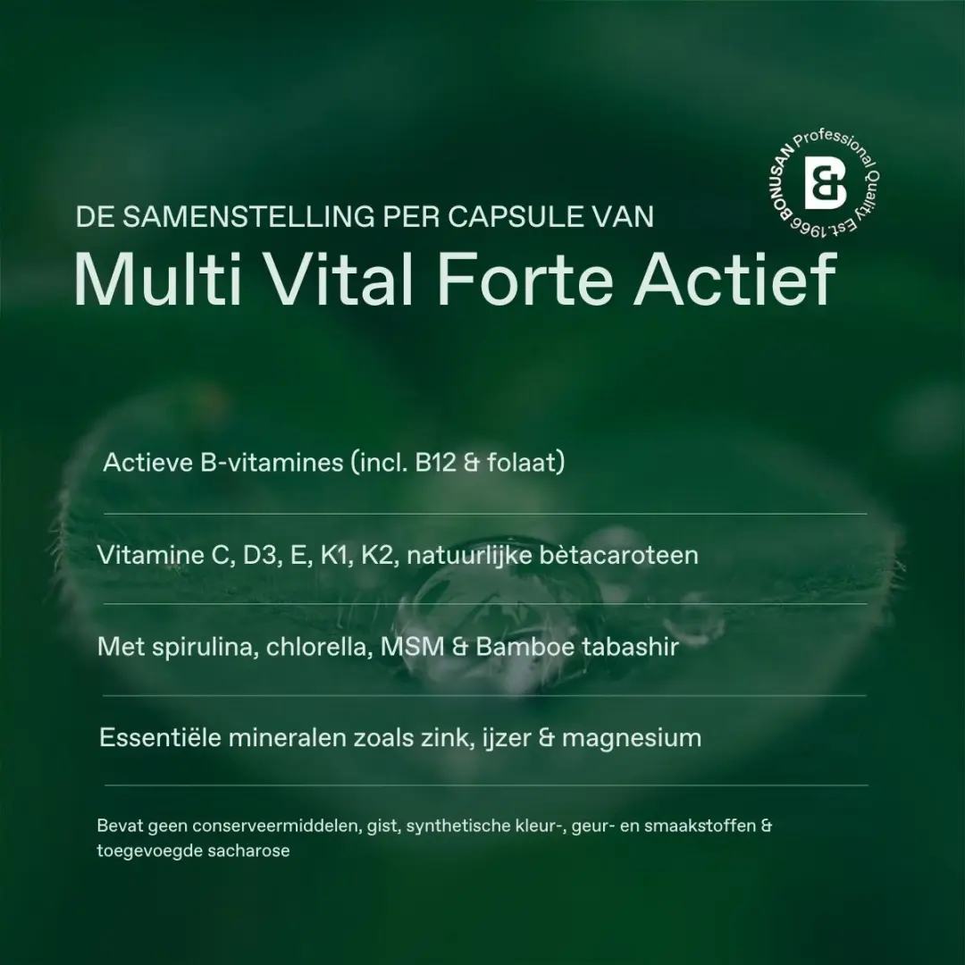 Bonusan Multi Vital Forte Actief 90 Capsules