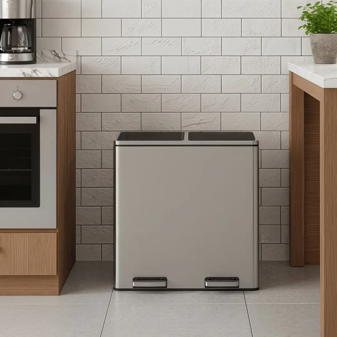 Songmics Pedaalprullenbak 60L