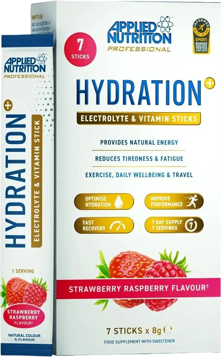 Applied Nutrition Hydration+ Electrolyte Sticks