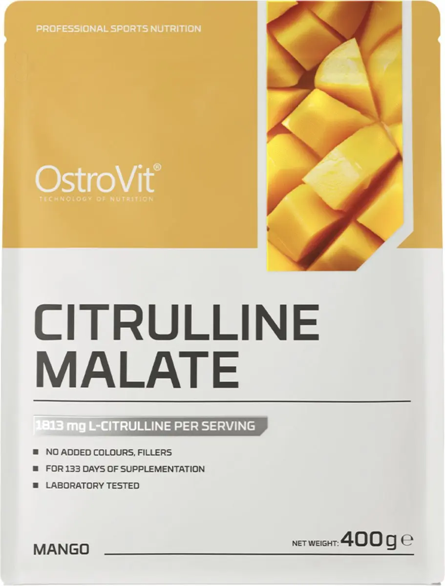 OstroVit Citrulline 400g - 133 Doseringen - Mango
