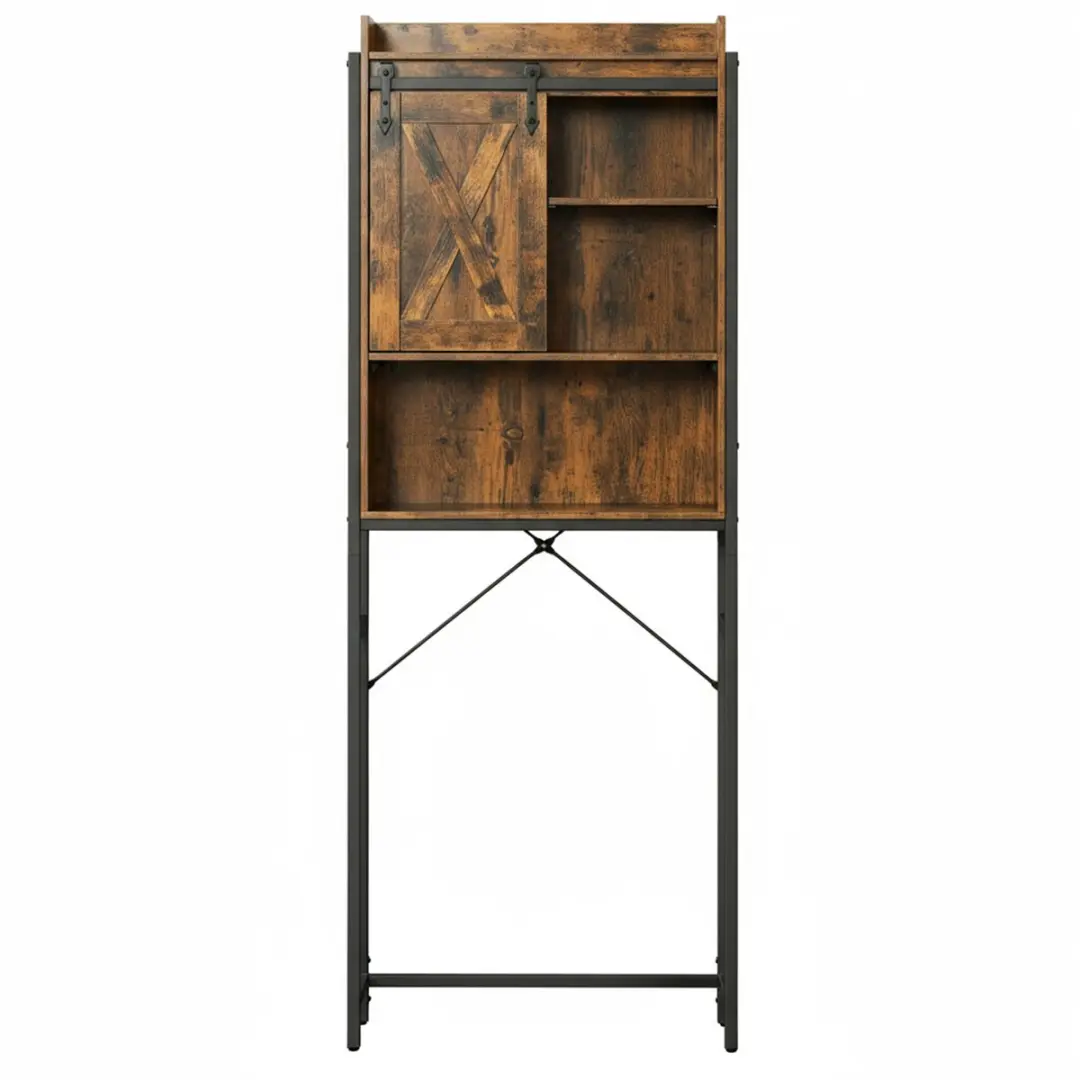 Songmics Wasmachinerek met Kast