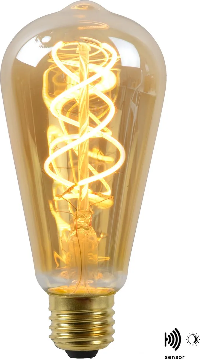 Lucide ST64 Twilight Sensor LED E27 4W 2200K