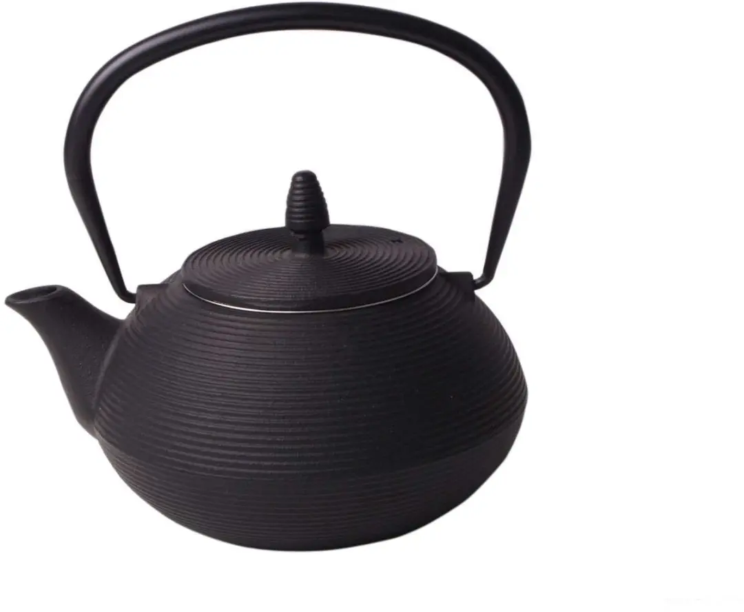 Cookinglife Theepot Sakura Tea Gietijzer 800ml - Zwart