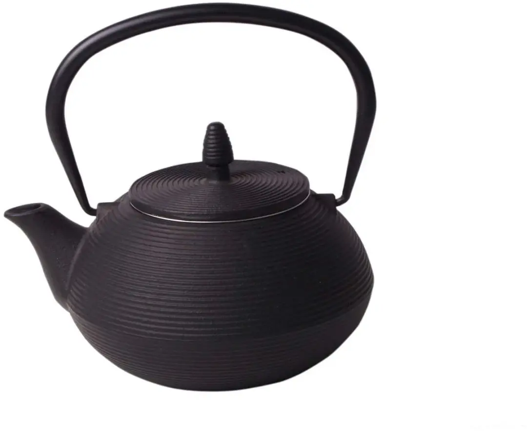 Cookinglife Theepot Sakura Tea Gietijzer 800ml - Zwart