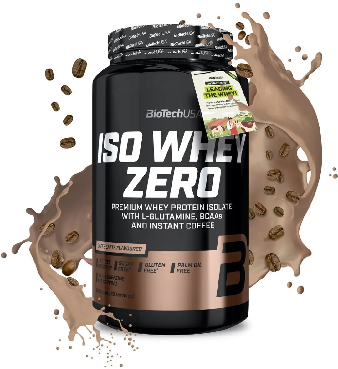 BioTechUSA Iso Whey Zero Caffé Latte 908g