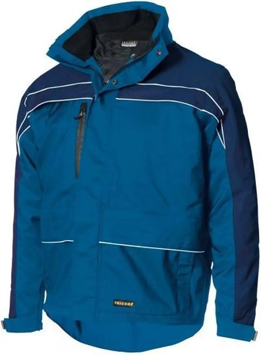 Tricorp Parka Cordura 402003 - Workwear - Zwart/Grijs - Maat 3XL