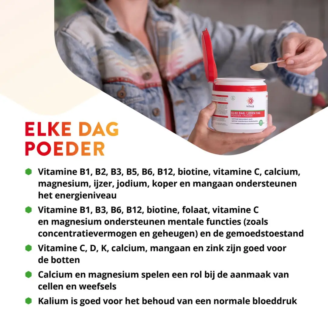 Vitals Elke Dag Poeder 250g
