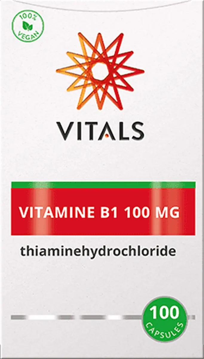 Vitals Vitamine B1 100mg - 100 Capsules