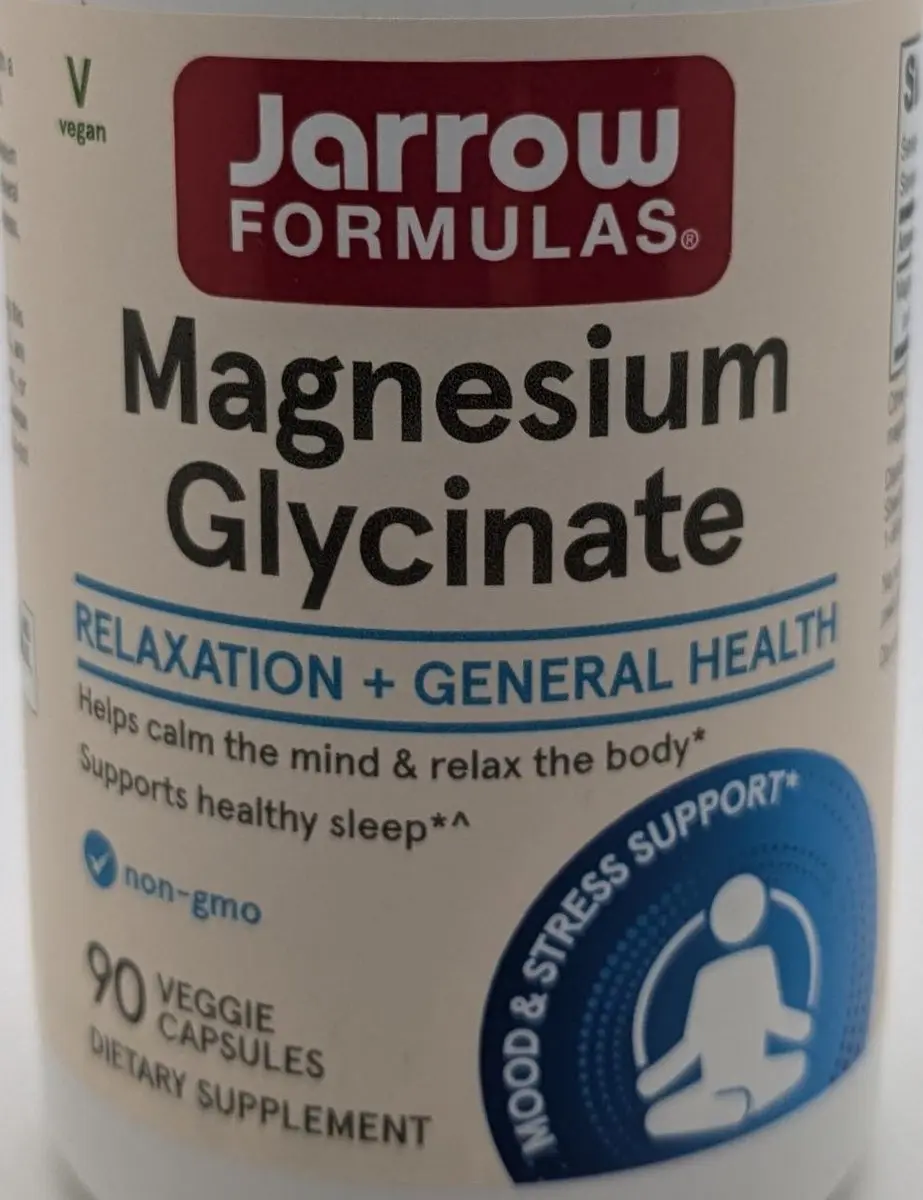 Jarrow Formulas Magnesium Glycinate 90 Capsules