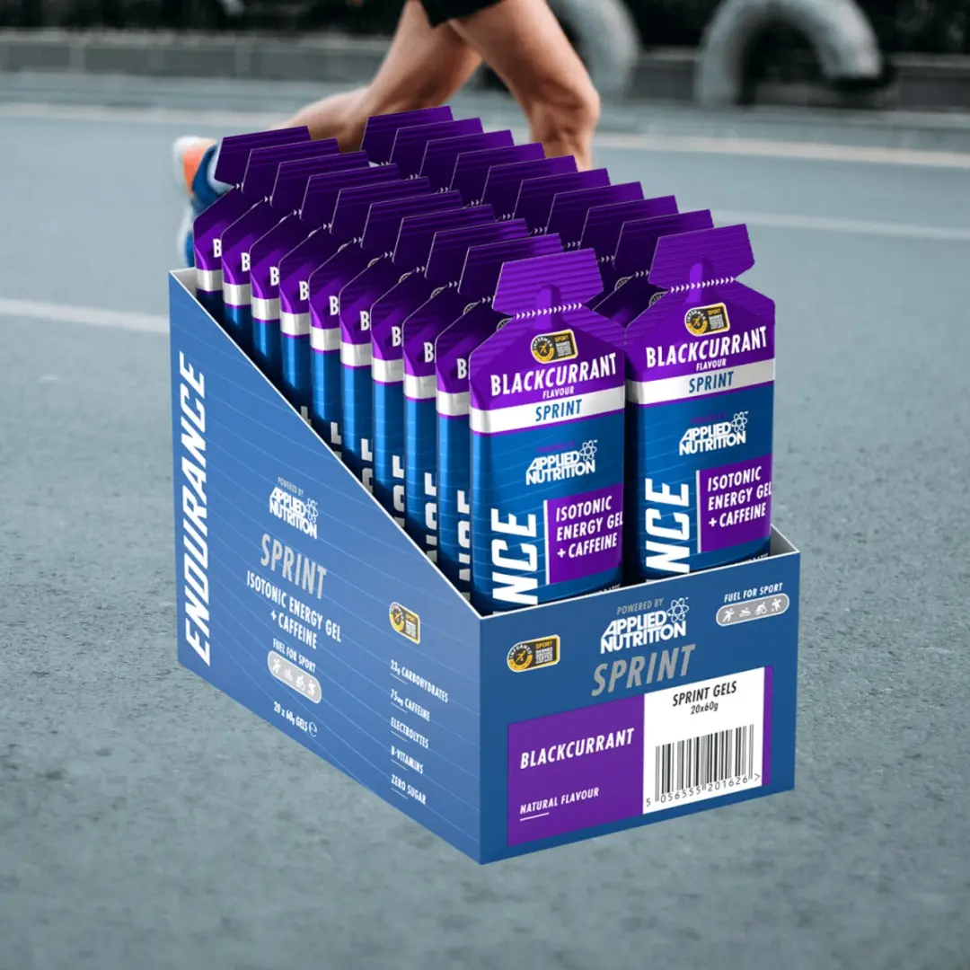 Applied Nutrition Endurance Sprint Gel 20x60ml - Zwart