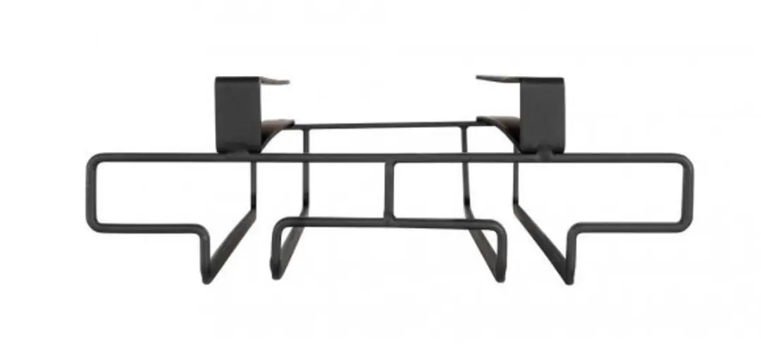 Wenko Wijnglazenhouder Klea 70x28cm - 6 Glazen - Zwart Staal - afbeelding 6 van 6