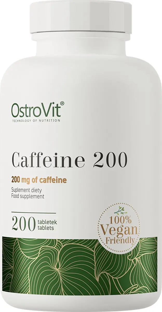 OstroVit Cafeïne 200mg 200 tabletten