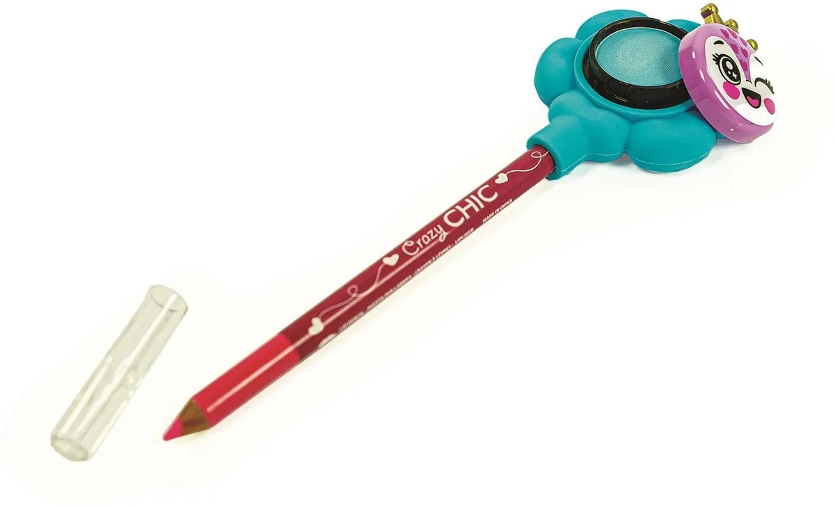 Clementoni Cazy Chic Oogschaduw & Lip Liner Bloem - 2.2g