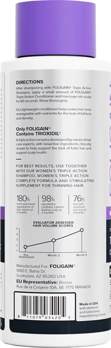 Foligain Anti-Haaruitval Conditioner Vrouwen 473ml