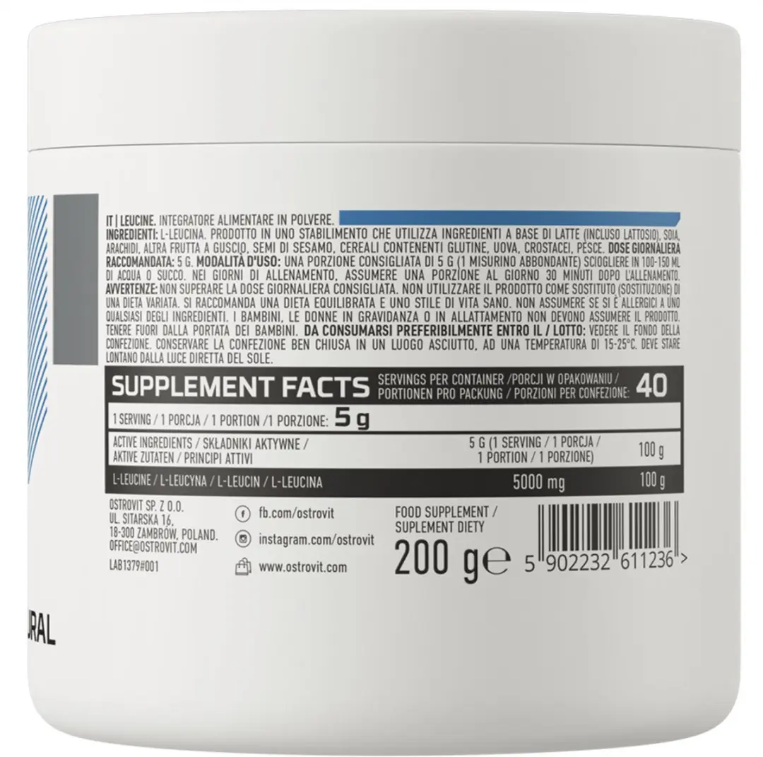 OstroVit Supreme Pure Leucine 200g