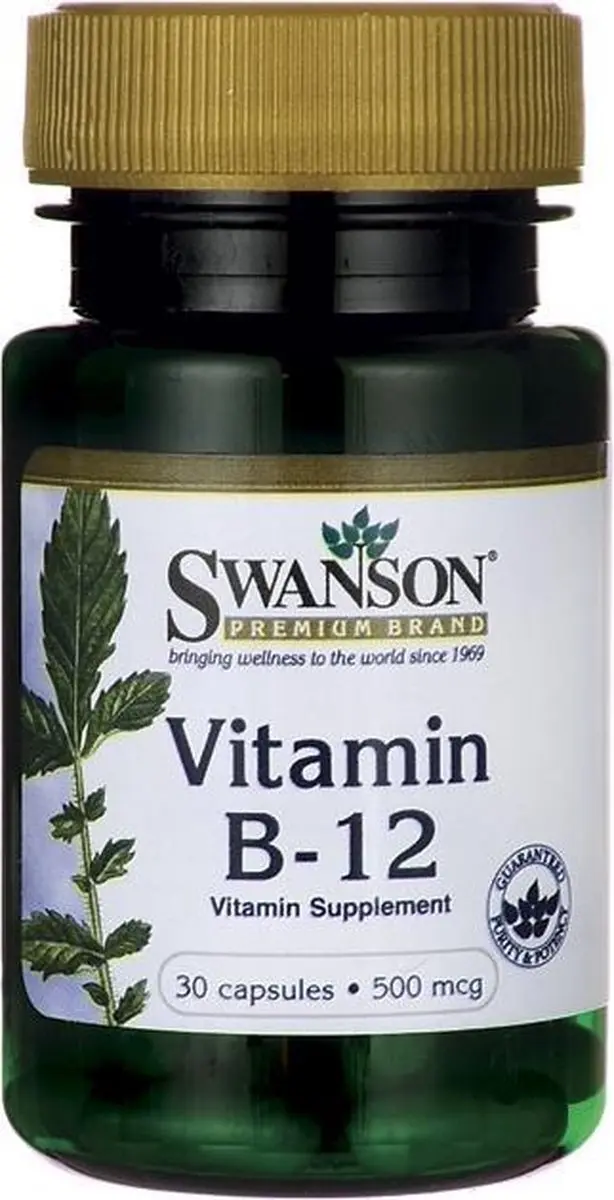 Swanson Vitamine B12 500mcg