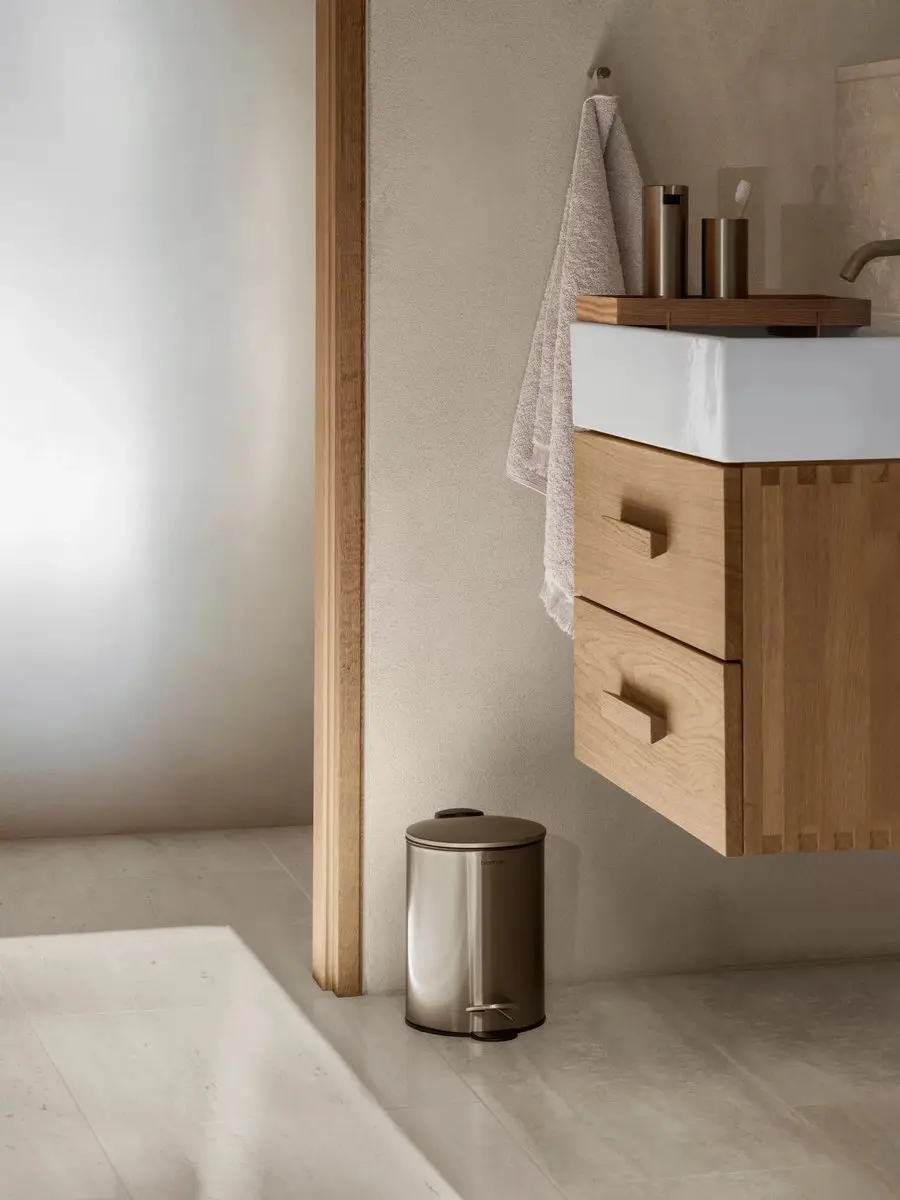 Blomus Tubo Pedaalemmer 3L - Goud