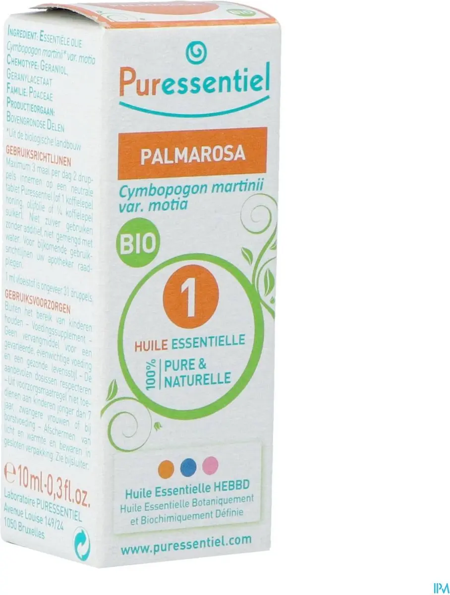 Puressentiel Eo Palmarosa Bio Expert 10ml