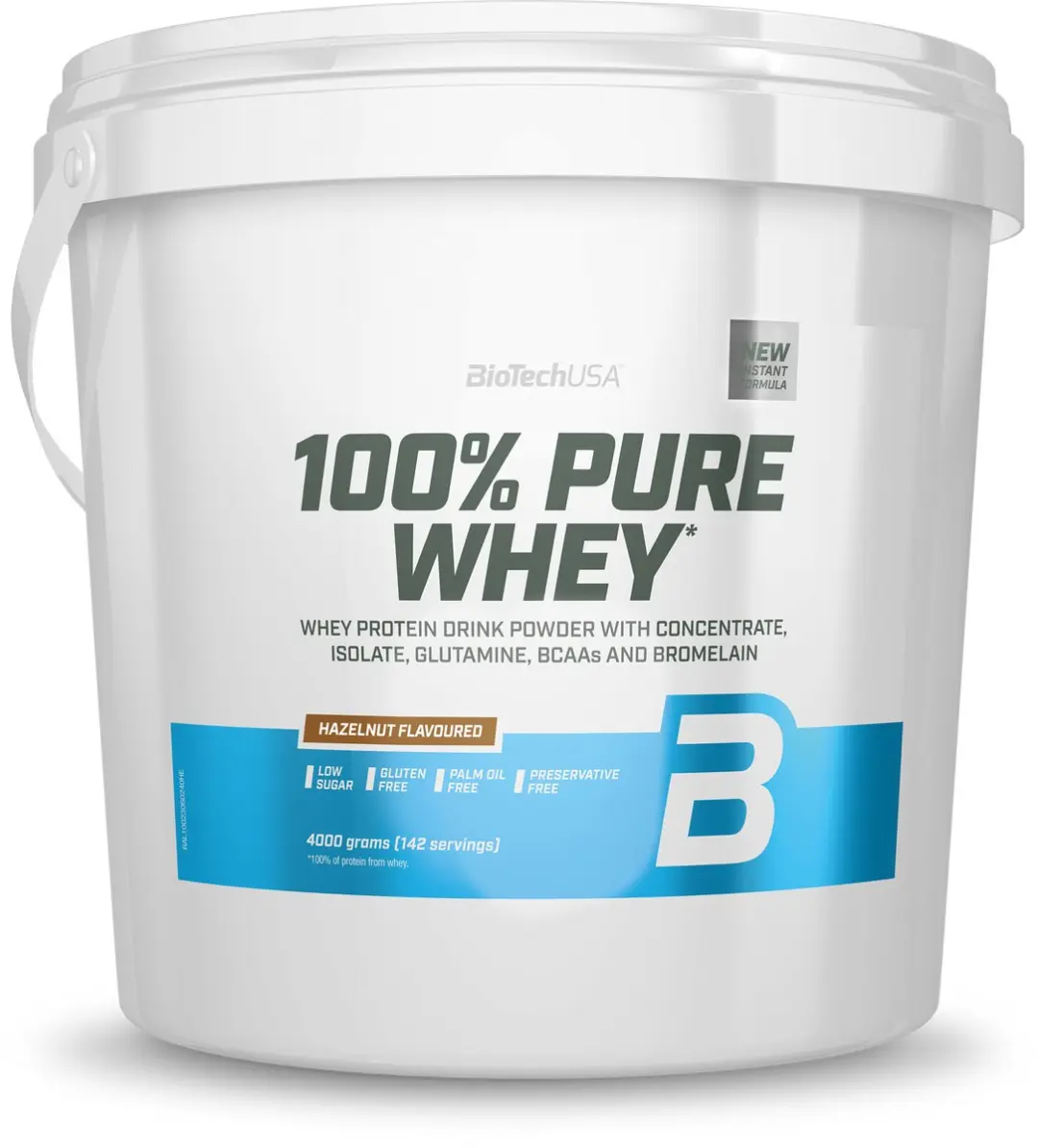 BioTechUSA 100% Pure Whey Eiwitpoeder 4kg