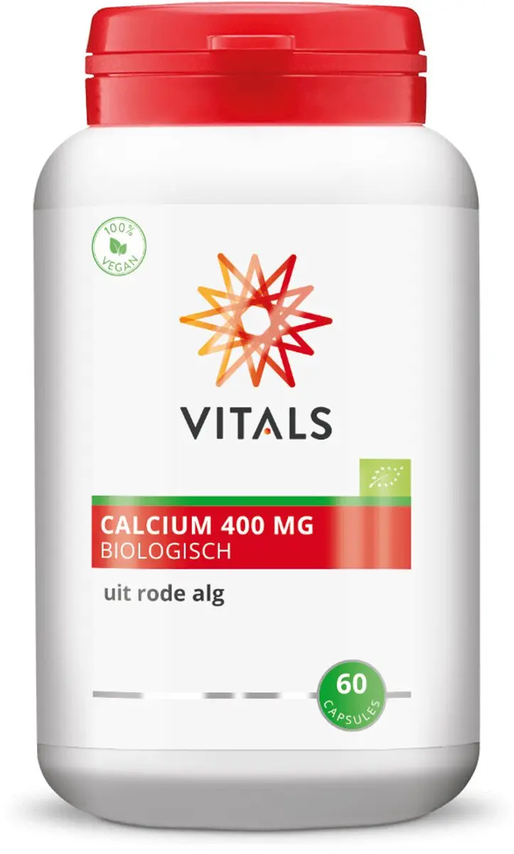 Vitals Calcium Biologisch 400mg - 60 Capsules
