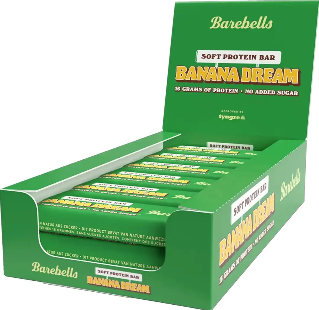 Barebells Soft Protein Bar - 12 Stuks - Banana Dream