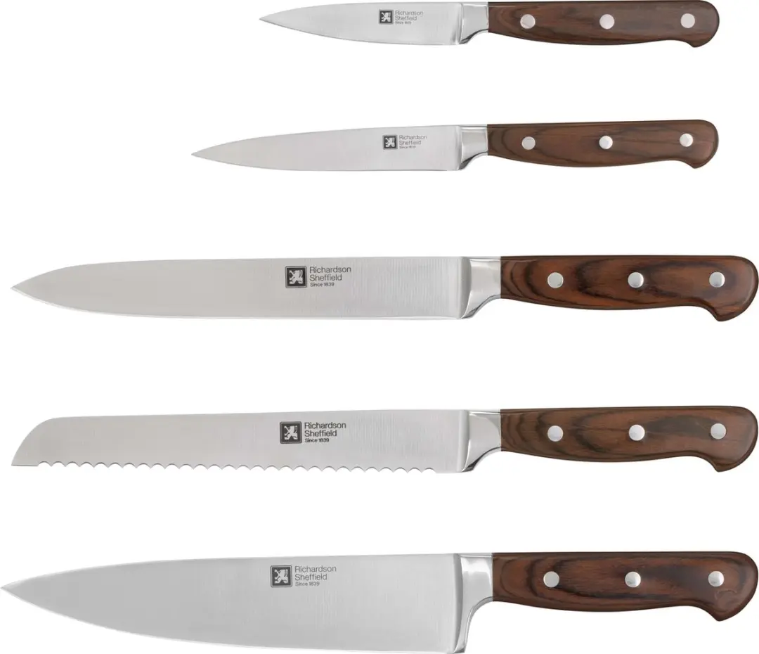 Richardson Sheffield Virtuose Messenblok 5-delig - 5 Messen
