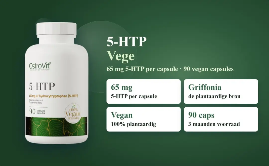 OstroVit 5-HTP VEGE 90 Capsules - 38g
