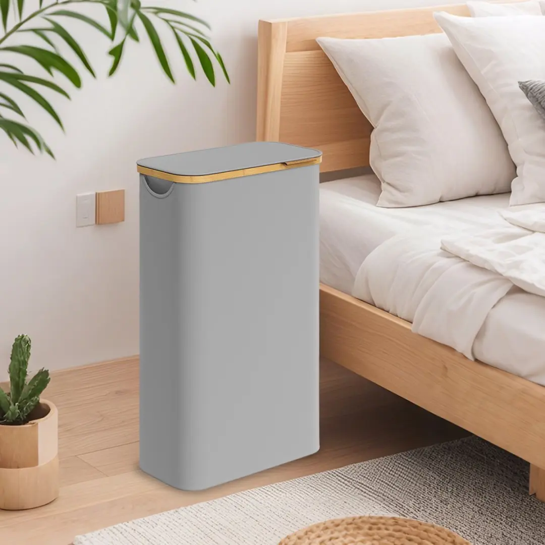 Songmics Wasmand met Deksel 65L