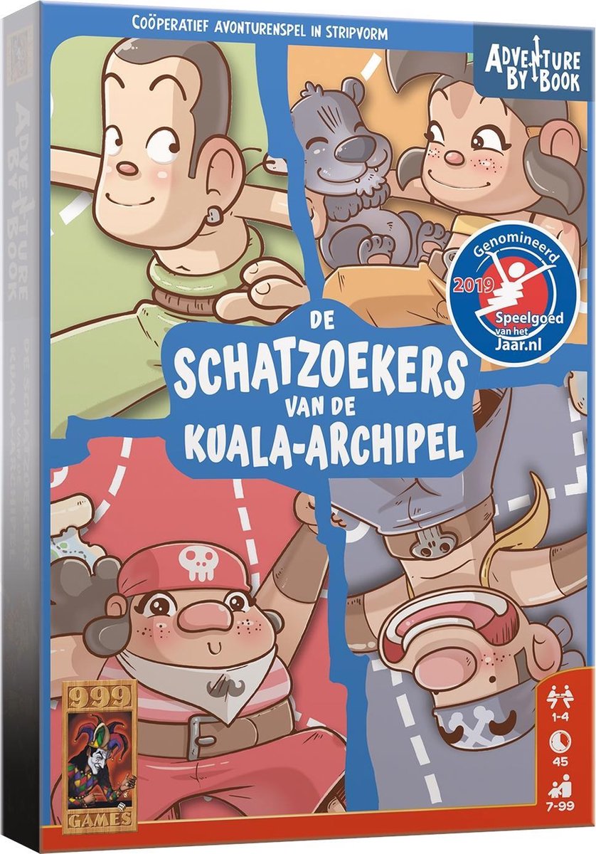 Adventure By Book: De Schatzoekers van de Kuala-archipel Breinbreker