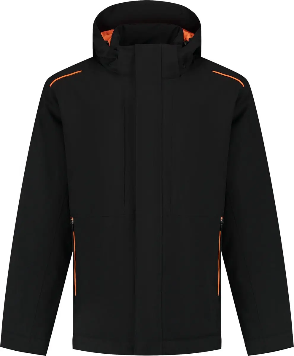 Tricorp Winter Tech Shell Accent - XXL - Zwart/Oranje