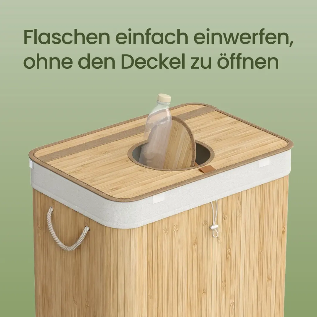 Statiegeldcontainer – 120 L – Bamboe