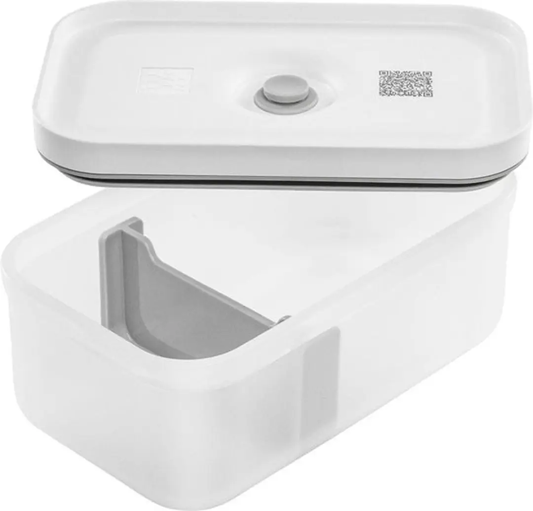 Zwilling Fresh & Save Vacuüm Lunchbox 1.6L - Grijs/Semi-transparant - afbeelding 6 van 6