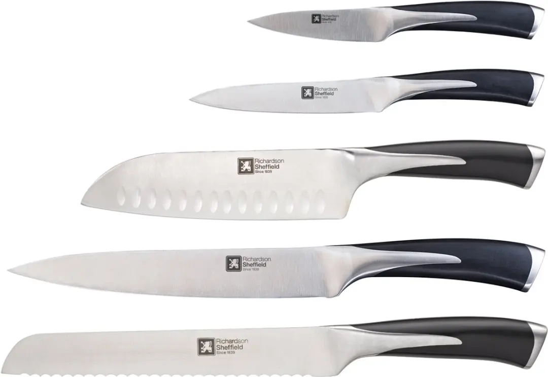 Richardson Sheffield Kyu- 20cm Koksmes - Zwart - afbeelding 6 van 6