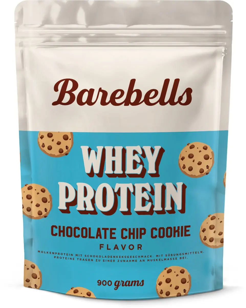 Barebells Whey Protein 900g Chocolate Chip Cookie