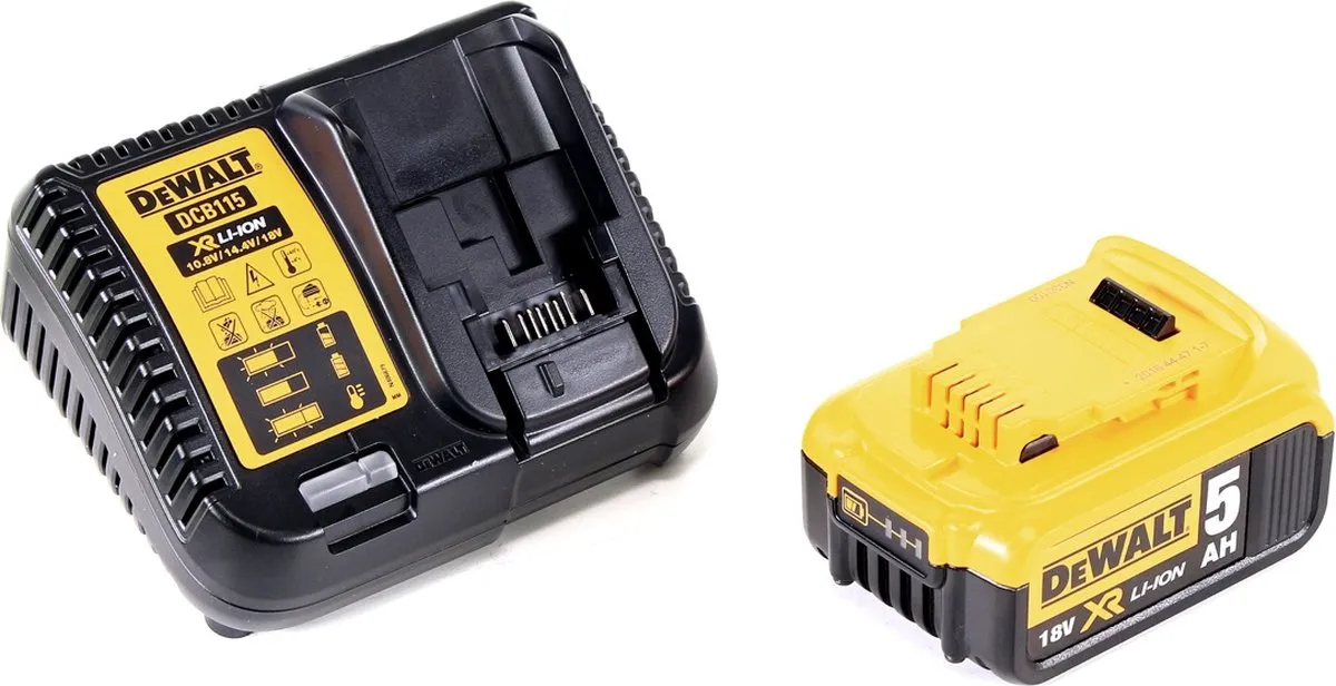DeWalt DCS334 P1 Pendelzaag 18V - 3200/min - 1x 5,0Ah Accu + Oplader