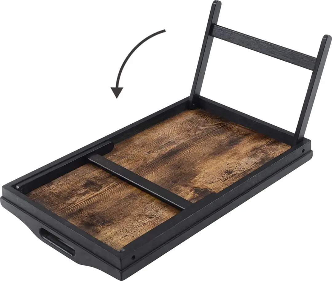 Songmics Bedtafel - Opvouwbaar - 0.10 l - Naturel - afbeelding 6 van 6