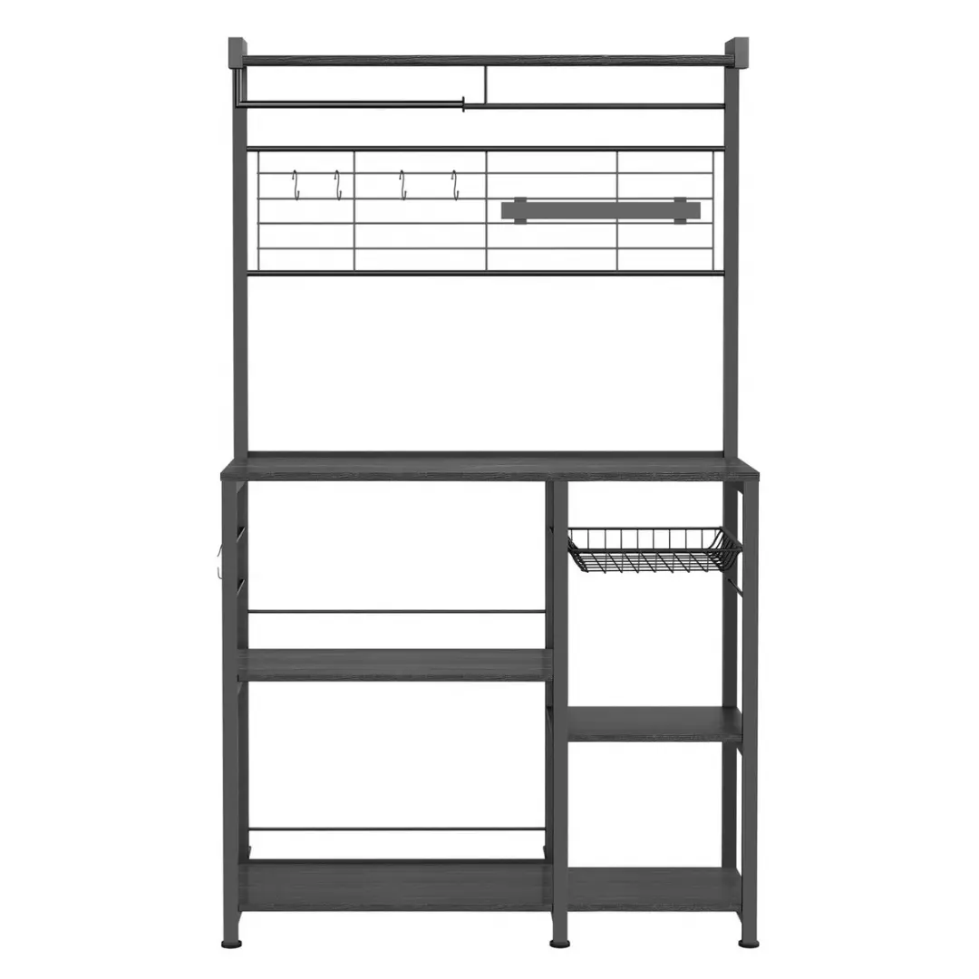 Keukenrek met haken en magneetstrip