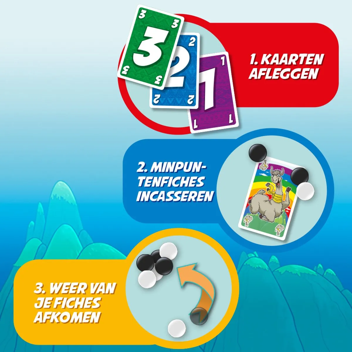 999 Games LAMA Vlot Kaartspel - 2-6 Spelers