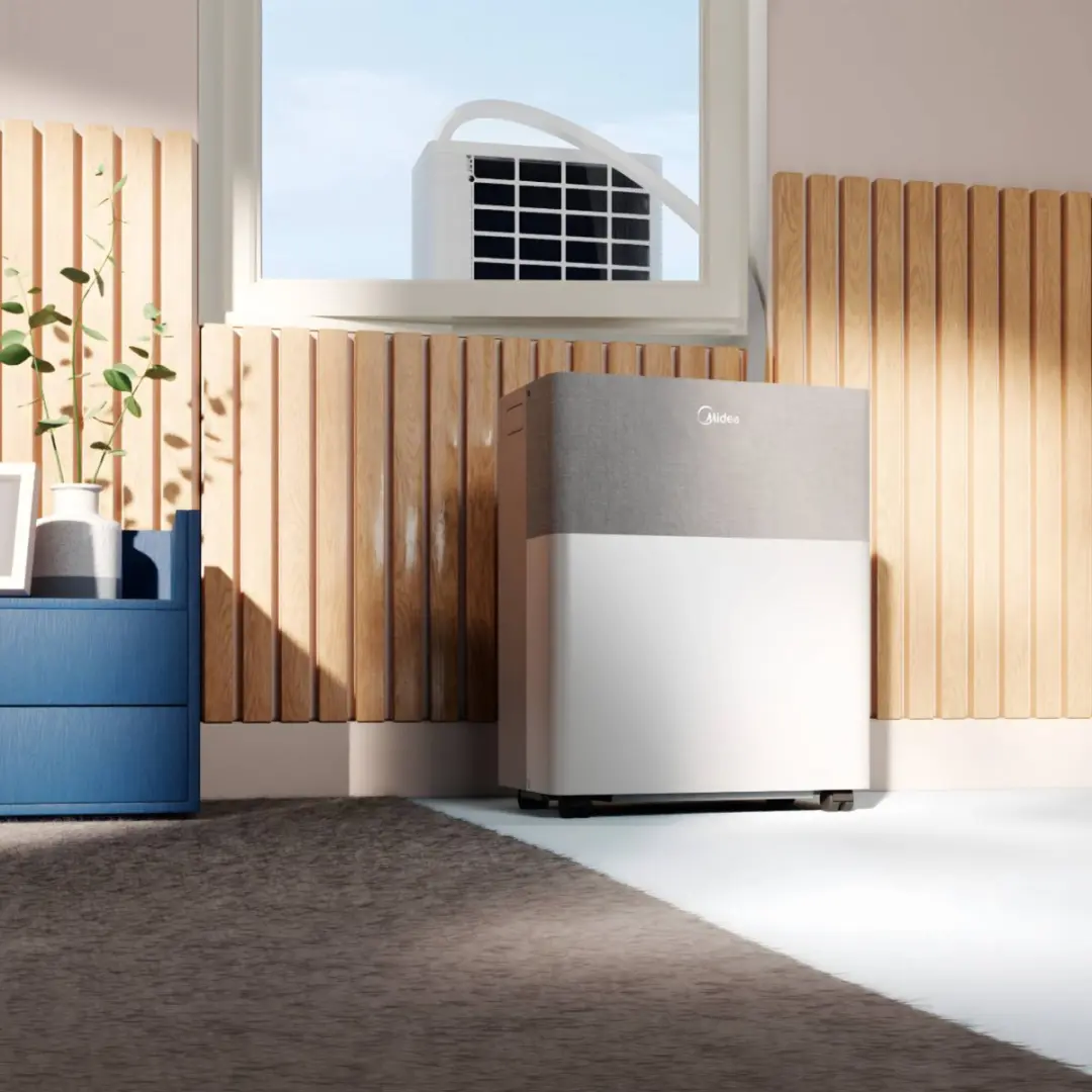 Midea PortaSplit Mobiele Airco 12.000 BTU - Koelen & Verwarmen - Wit
