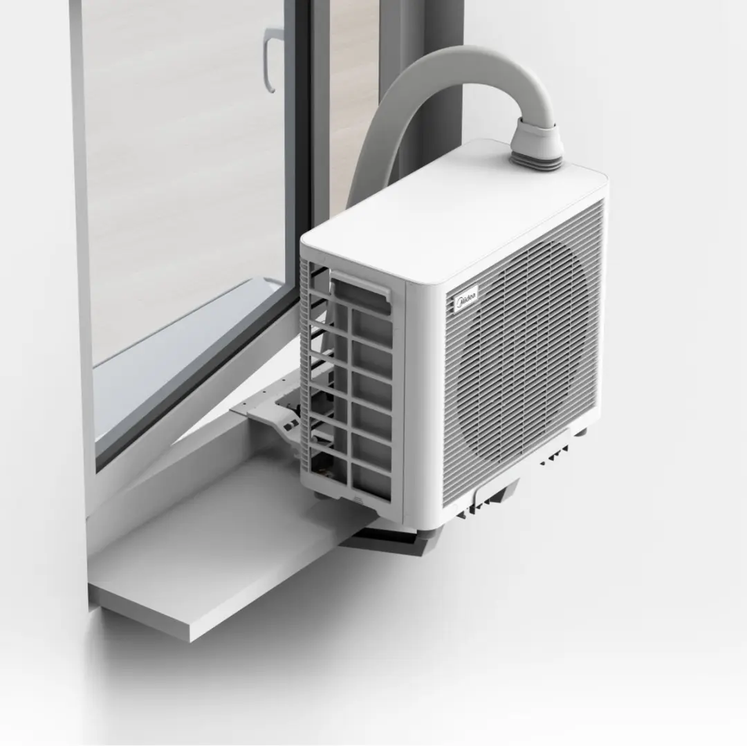 Midea PortaSplit Mobiele Airco 12.000 BTU - Koelen & Verwarmen - Wit