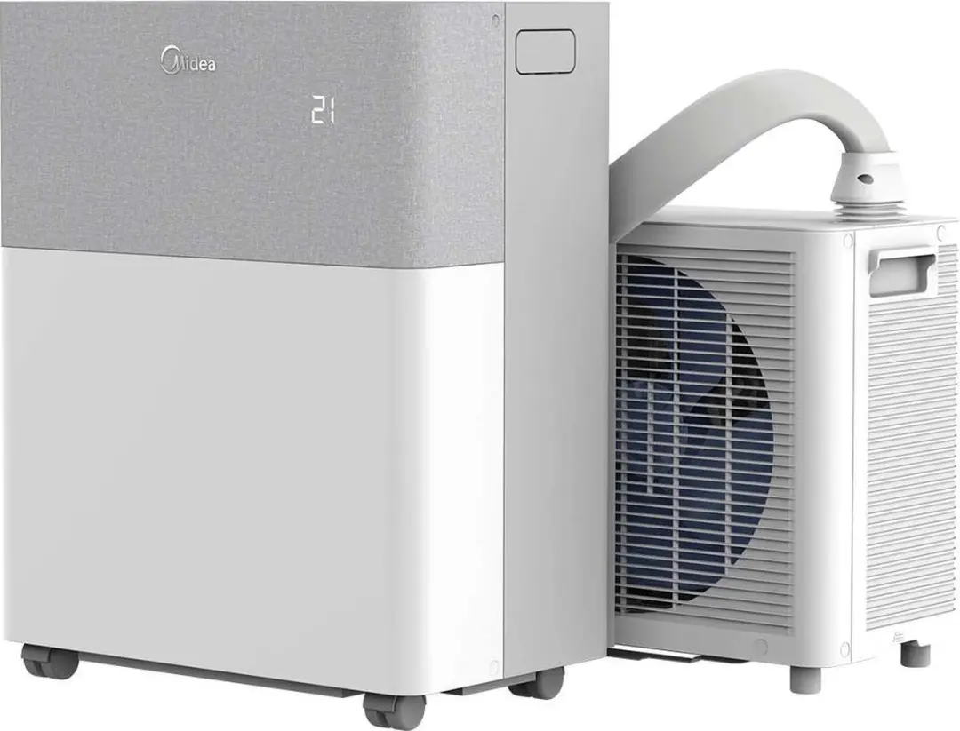 Midea PortaSplit Mobiele Airco 12.000 BTU - Koelen & Verwarmen - Wit